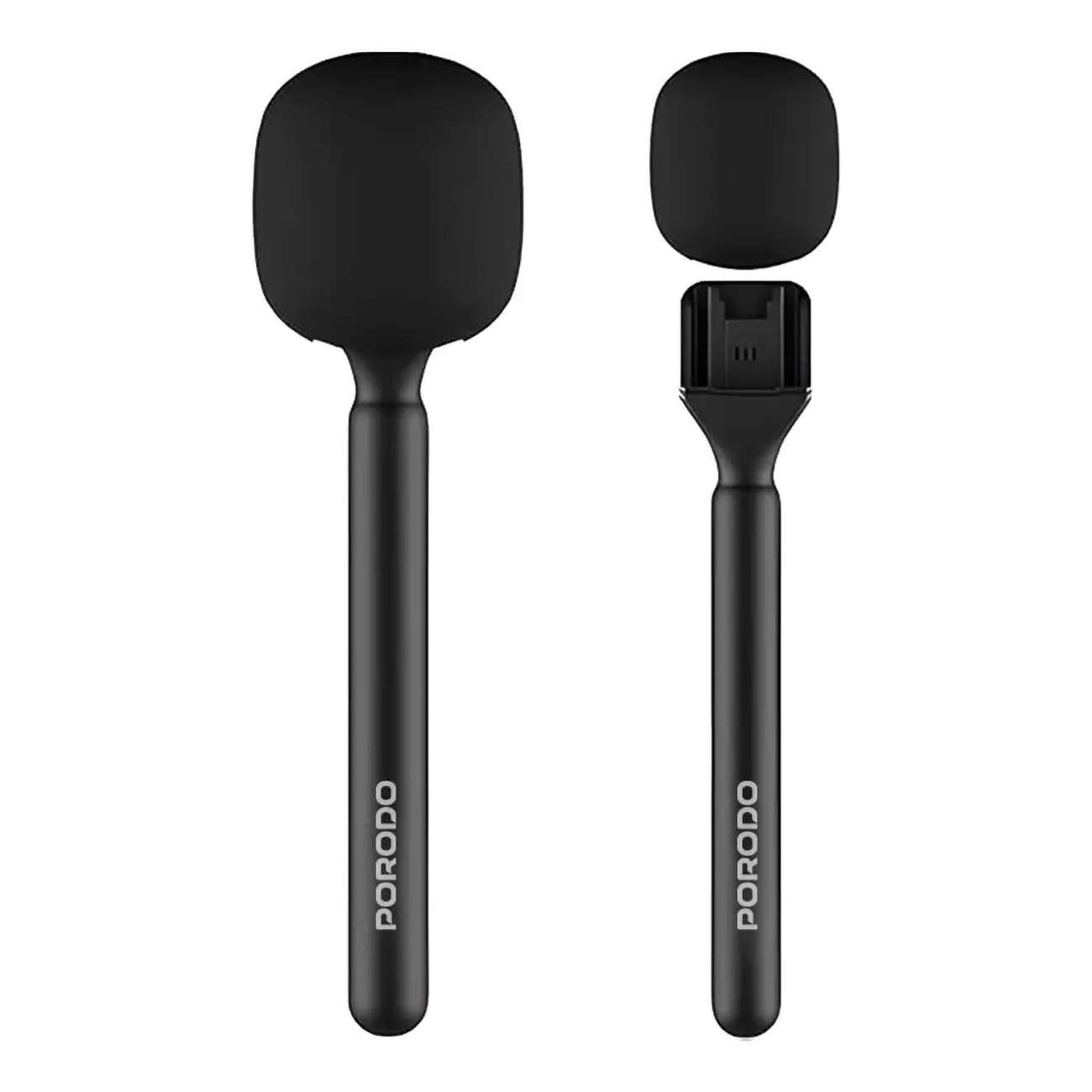 Porodo 2.4GHz BT Microphone with Transmitter & Receiver Noise Reduction - Linkphones Center