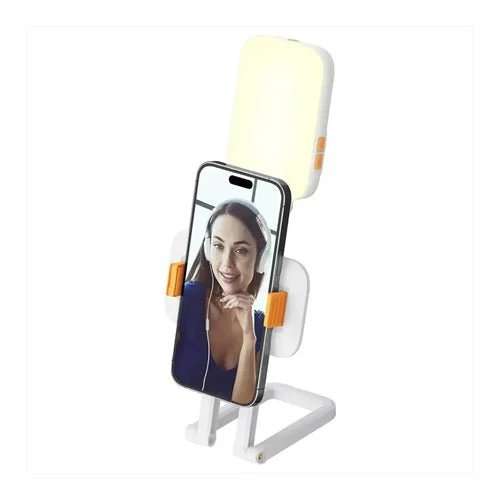 Porodo Lifestyle Portable Ultrathin Pocket Adjustable RGB Fill Light Bracket Phone Holder - Linkphones Center