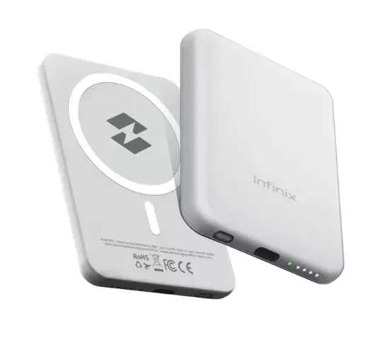 Infinix Wireless charging pad + Magnetic Powerbank (XP03) Price in Kenya - LinkPhones Center